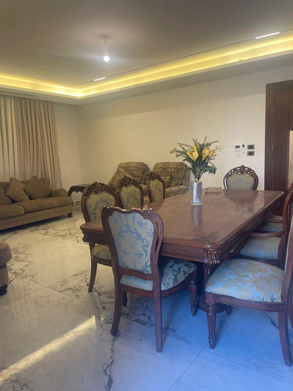 Furnished Deir Ghbar Garden Apartment for Rent in Deir Ghbar, Amman